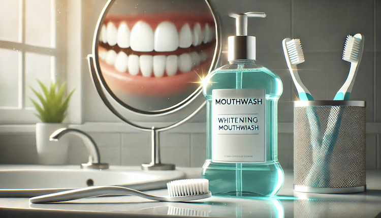 Teeth Whitening Solutions + Whitening Mouthwash